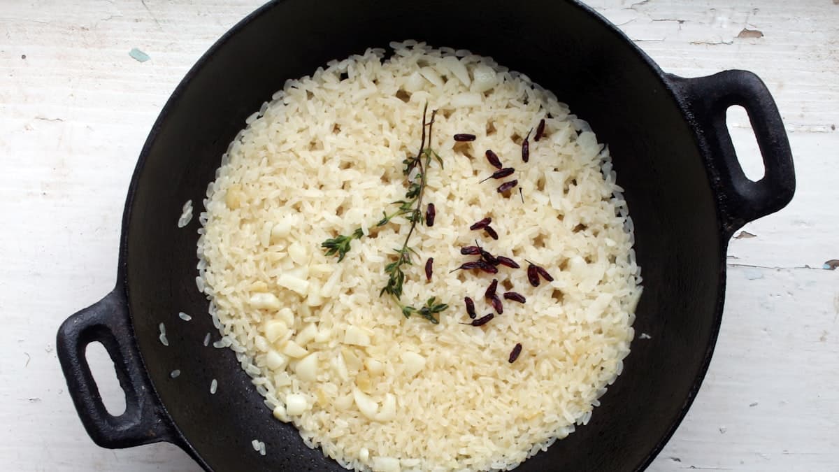 Butter Out, Olive Oil In: Rethinking Risotto's Mantecatura