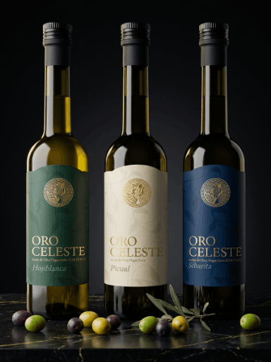 ORO CELESTE 3종 산도 0.14~0.20%, EVOO 기준의 4분의 1 수준
